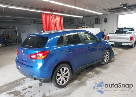 2015 Mitsubishi Outlander Sport Es from USA, damaged, VIN 4A4AP3AU7FE017370